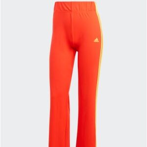 Adidas “kidcore” flared leg pants.